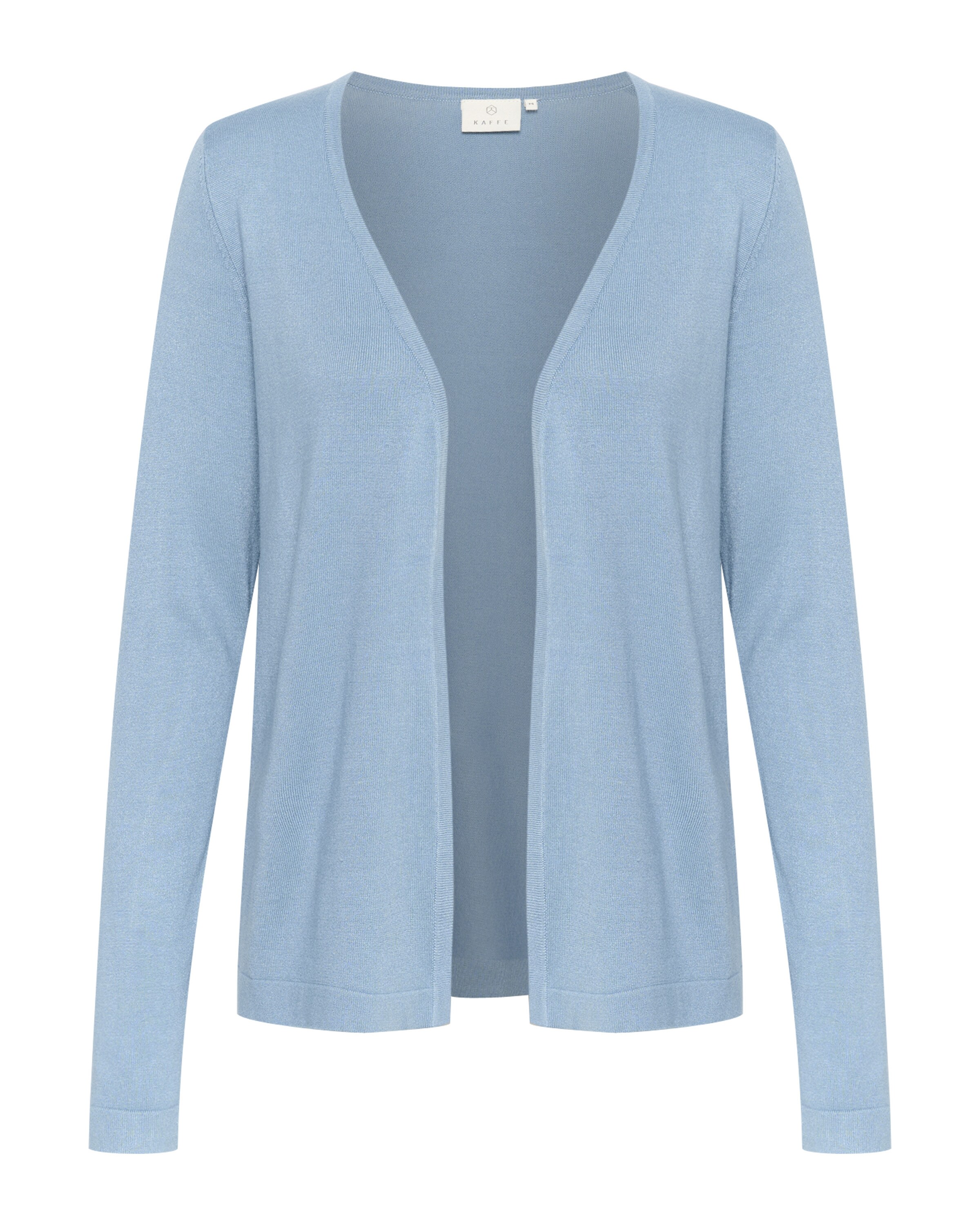 Cardigan 'Astrid' Kaffe en bleu : devant