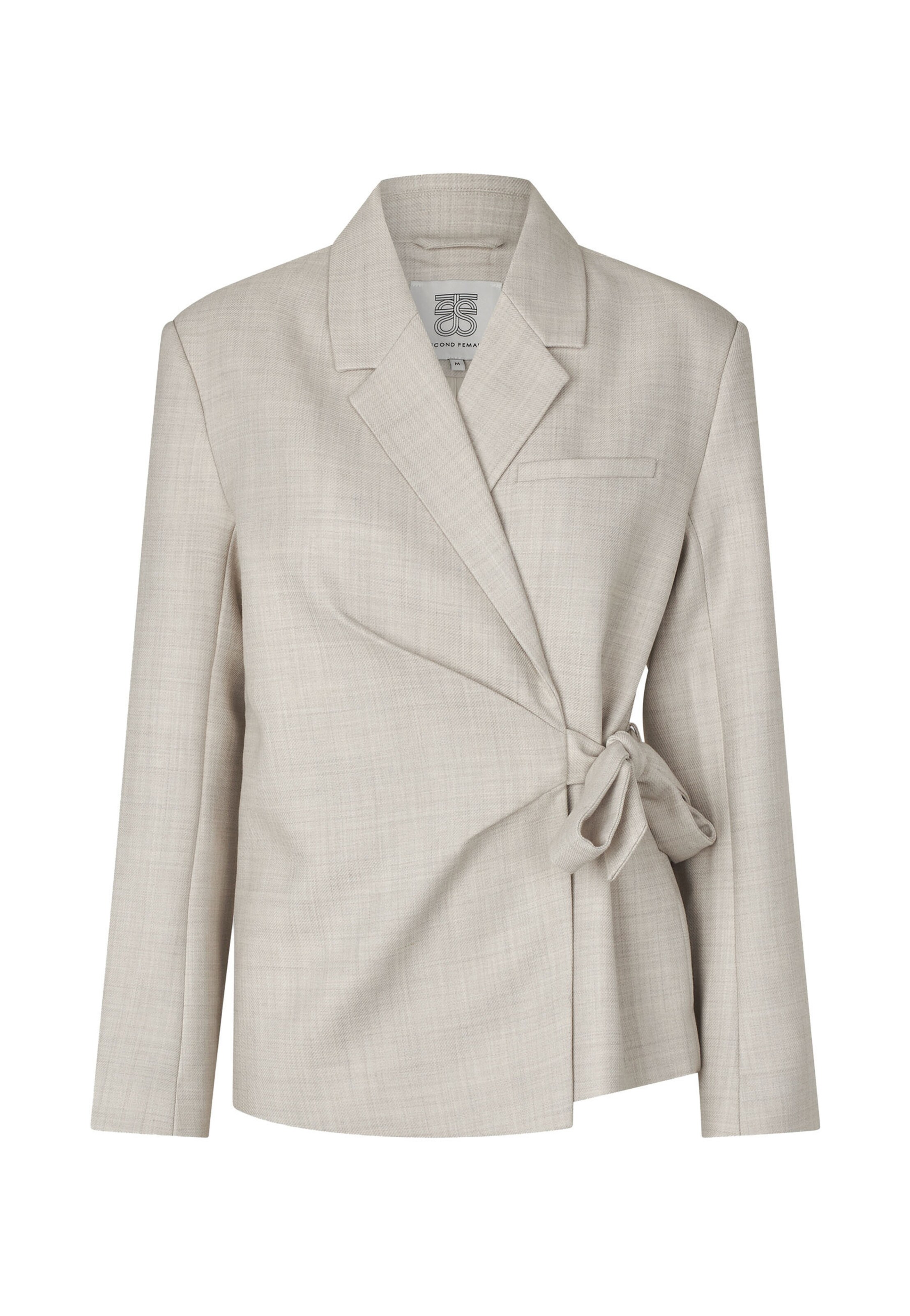 SECOND FEMALE Blazer in Beige: front