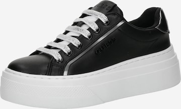 GUESS - Zapatillas deportivas bajas 'Ameria' en negro: frente