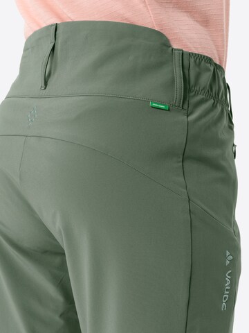 VAUDE Regular Outdoor trousers 'Skomer P III' in Green