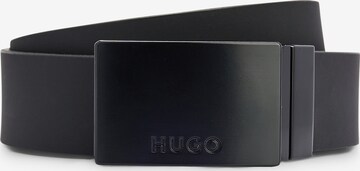 HUGO Belt 'Giffin' in Black: front