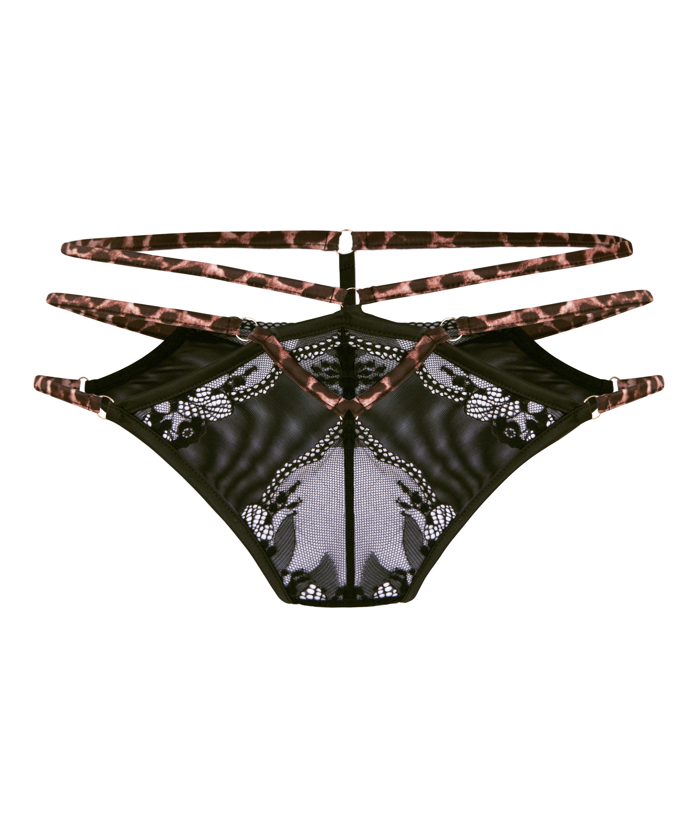 Hunkemöller Panty 'Tasha' in Black: front