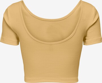 ONLY - Camiseta 'Clean Life' en amarillo