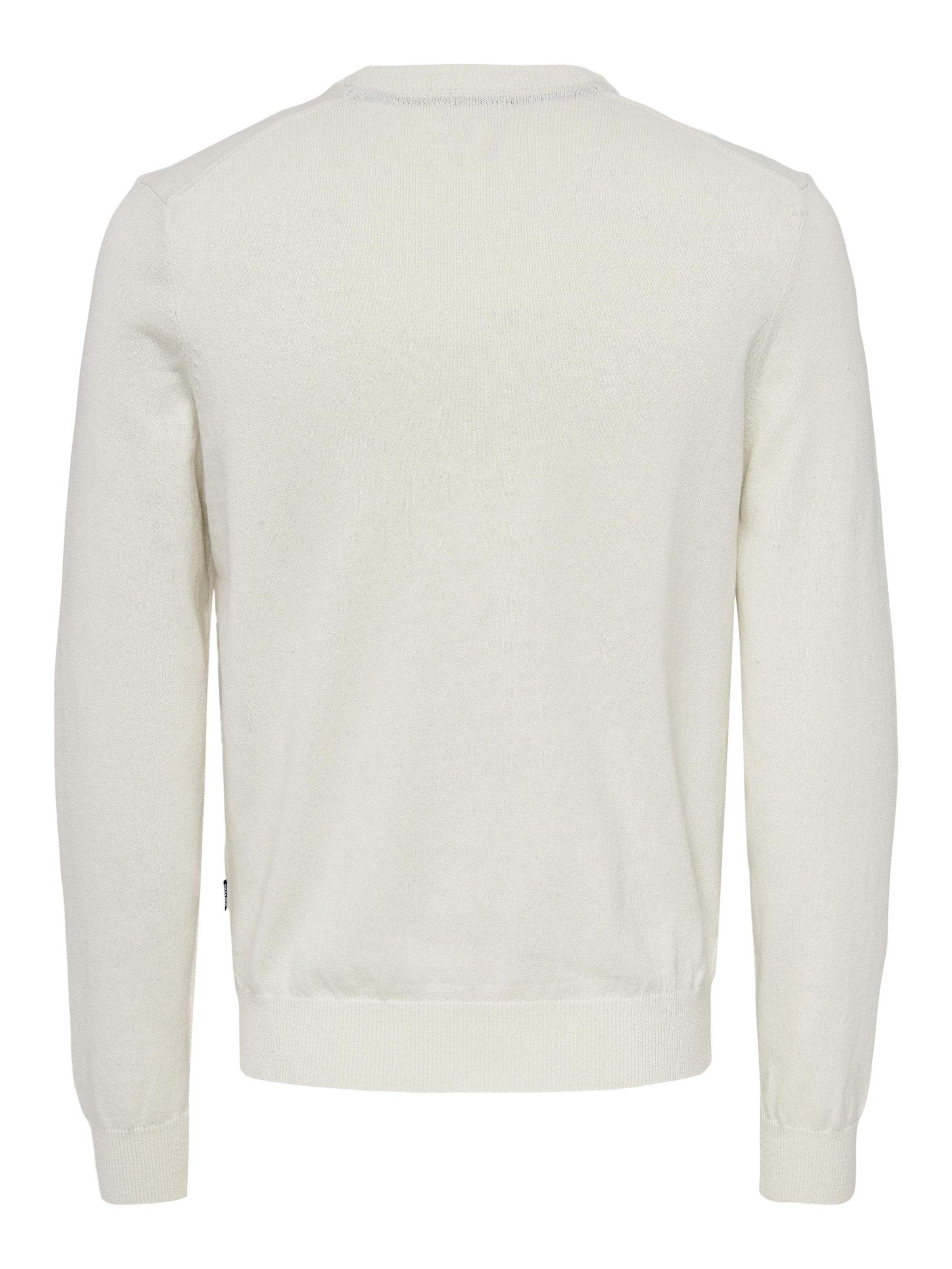 Only & Sons Pullover 'REX' in Weiß