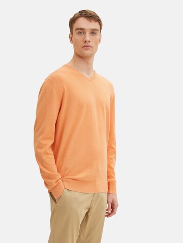 TOM TAILOR Regular Fit Pullover i orange