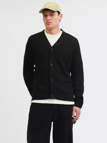 JACK & JONES - Cárdigan 'JJCONNOR' en negro: frente