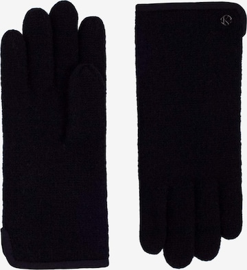 KESSLER Full Finger Gloves 'Sasha' in Black: front