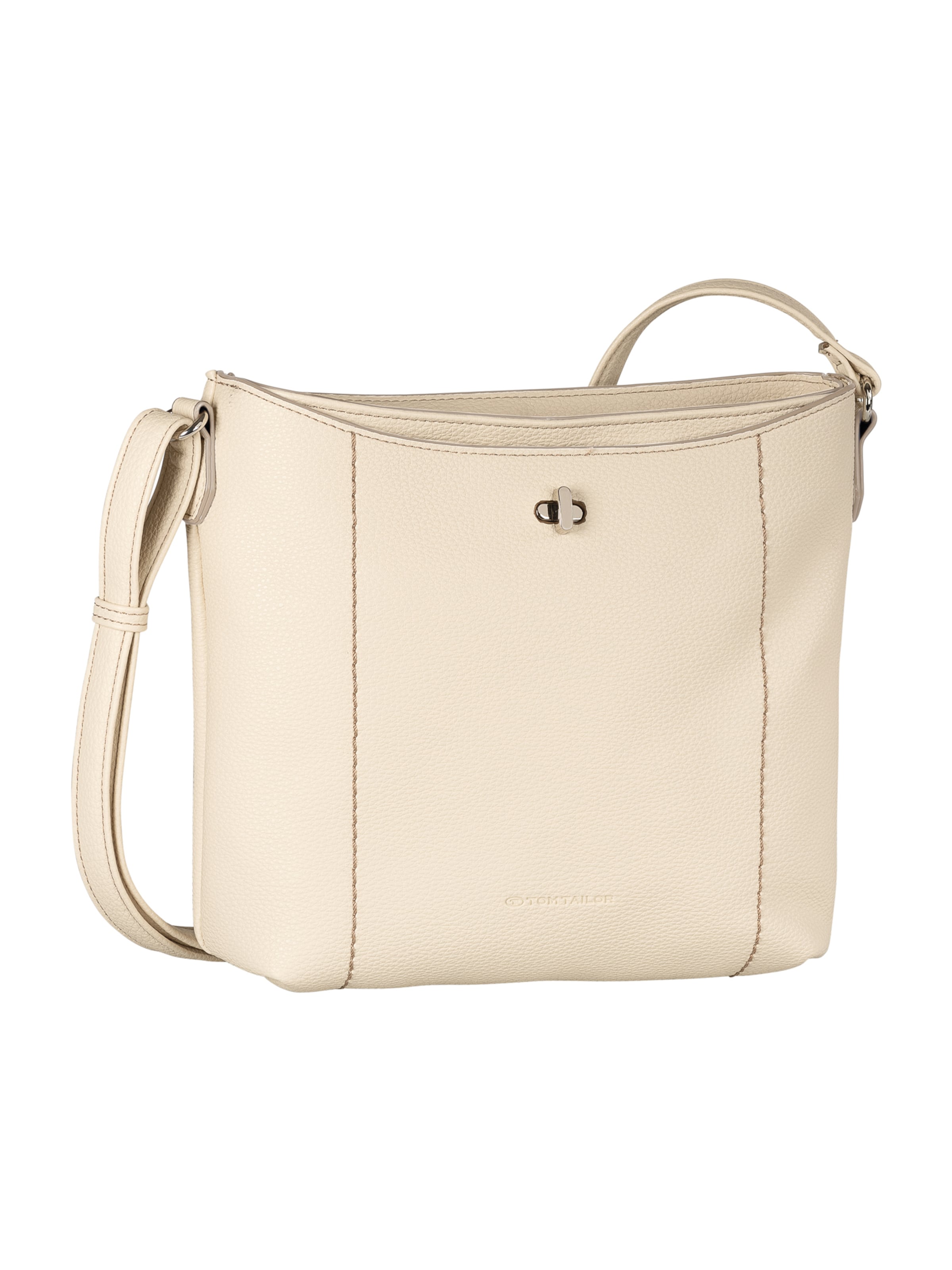 TOM TAILOR Taška cez rameno 'Elif' - Biela: predná strana