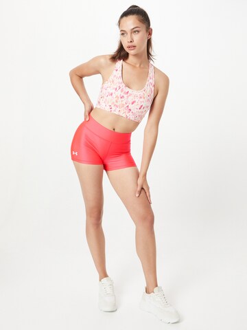 UNDER ARMOUR Skinny Shorts in Pink