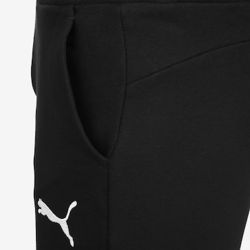 PUMA Tapered Workout Pants 'TeamGoal 23' in Black