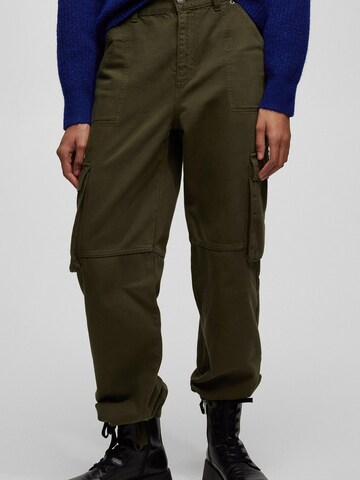 Loosefit Pantaloni eleganți de la Pull&Bear pe verde