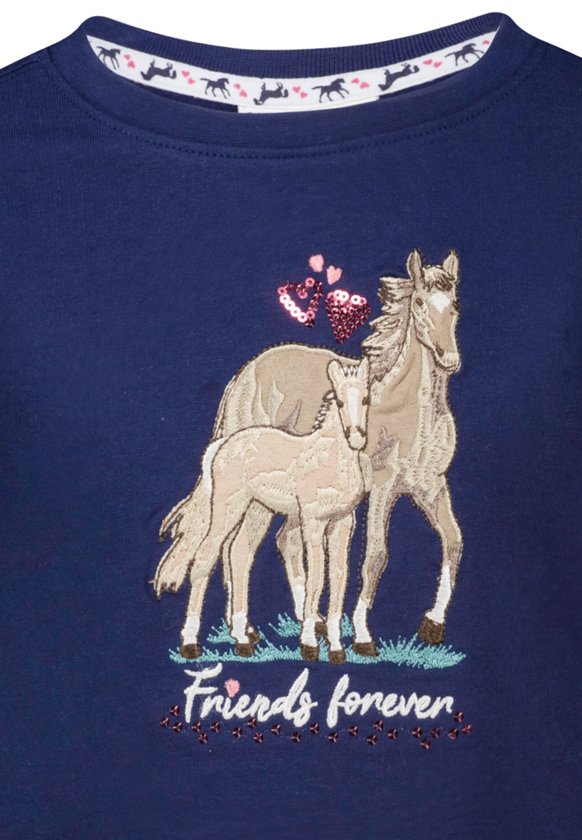 SALT AND PEPPER Sweatshirt 'Star Stable' in Blau