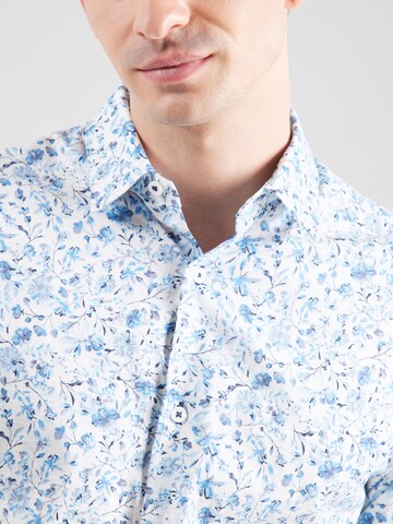 Jack & Jones Premium Regular fit Overhemd 'JPRBLABARNES' in Blauw