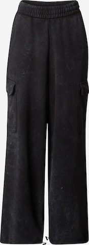 HUGO Red Loose fit Pants 'Naritima' in Black: front