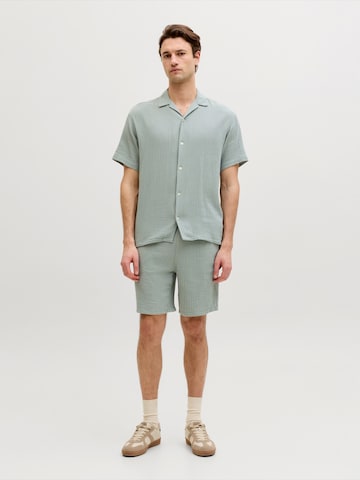 JJ Rebel Regular Fit Paita 'JREBJASON PATRICK' värissä harmaa