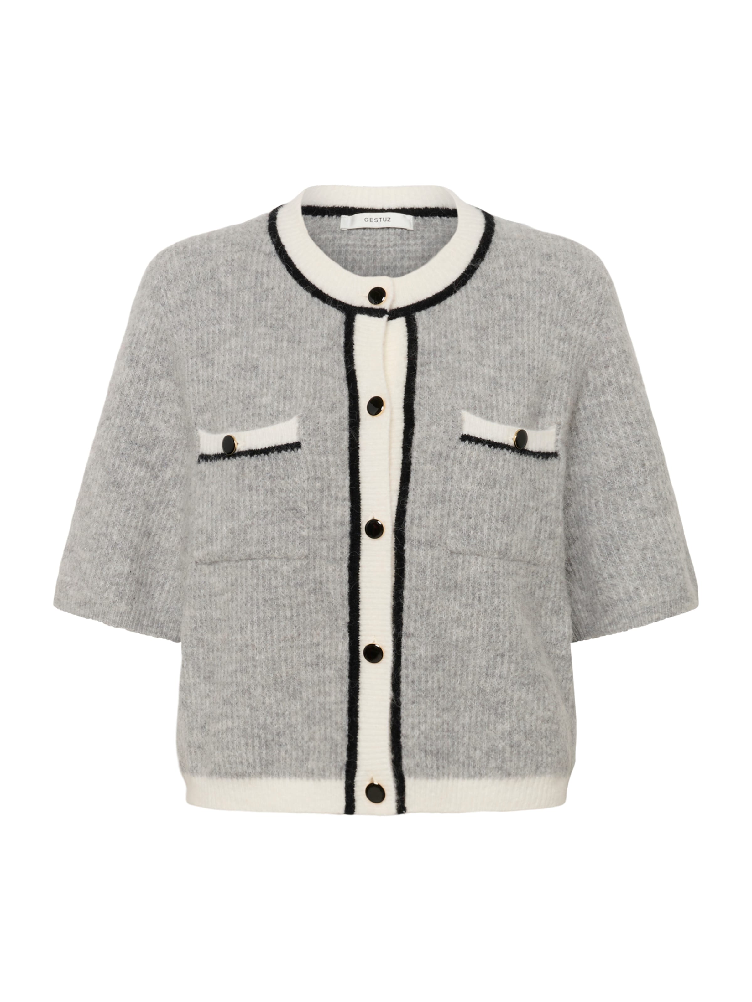 Gestuz Neuletakki 'GZalpha' värissä harmaa: etupuoli