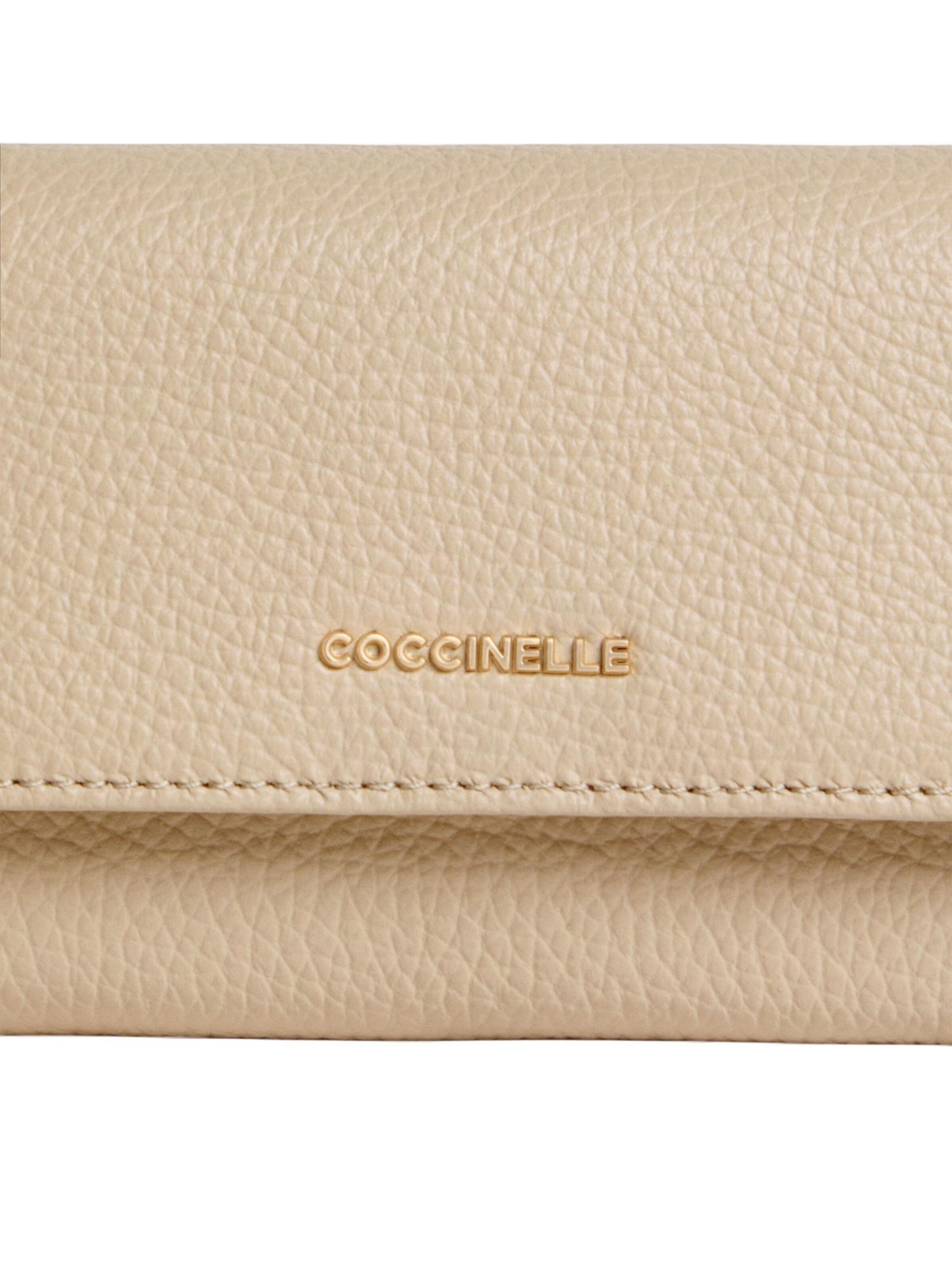 Coccinelle - Cartera 'COCCINELLE Metallic S26 3' en beige
