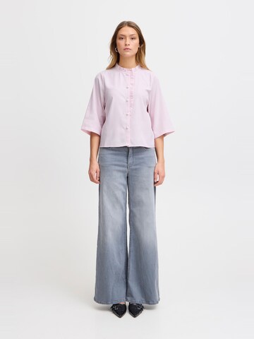 ICHI - Blusa 'Neddie' en rosa