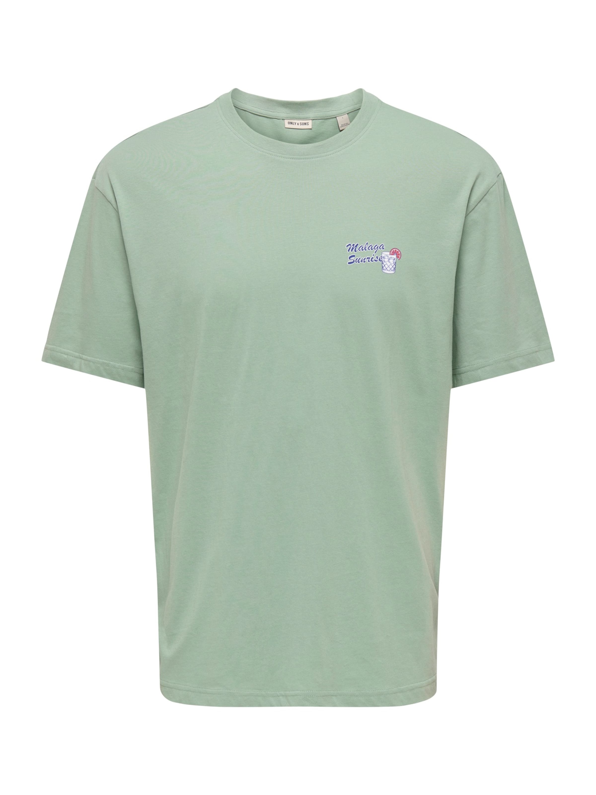 Only & Sons - Camiseta 'ONSPOPSICELLO' en verde: frente