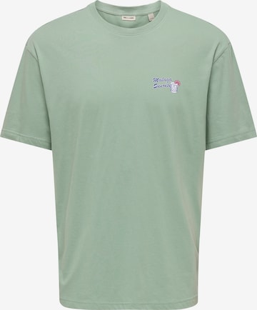 Only & Sons - Camiseta 'ONSPOPSICELLO' en verde: frente