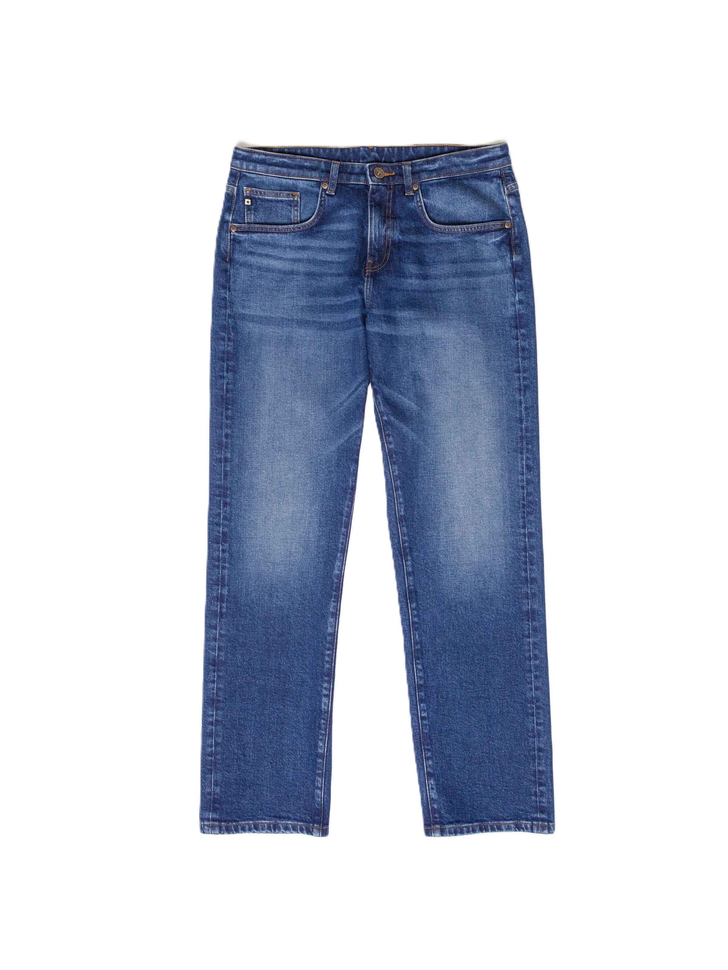Loosefit Jeans 'BRANDON' di BIG STAR in blu: frontale