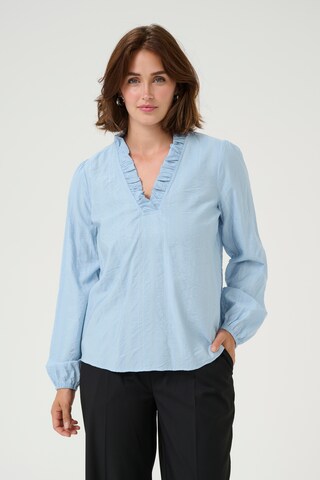 Kaffe Blouse 'Sanni' in Blue: front