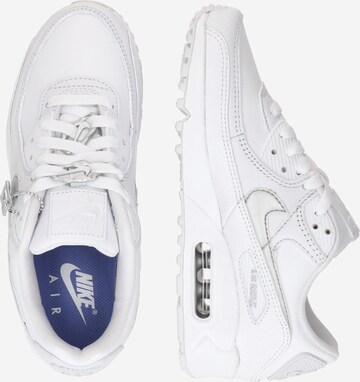 Baskets basses 'Air Max 90' Nike Sportswear en blanc