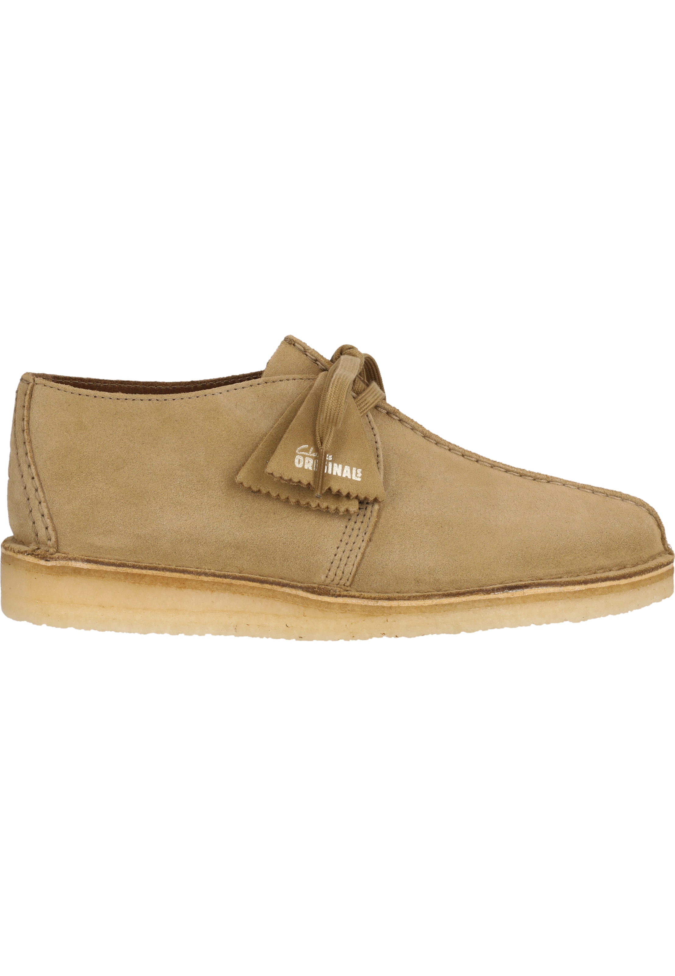 CLARKS Schnürschuhe 'Desert Trek' in Braun