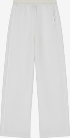 Emporio Armani - regular Pantalón en blanco: frente