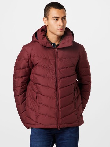 JACK WOLFSKIN Outdoorjas 'Fairmont' in Rood: voorkant