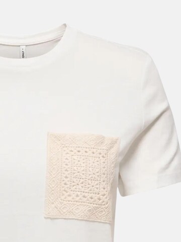 ONLY Shirt 'ONLENJA'‌‌‌ in Weiß