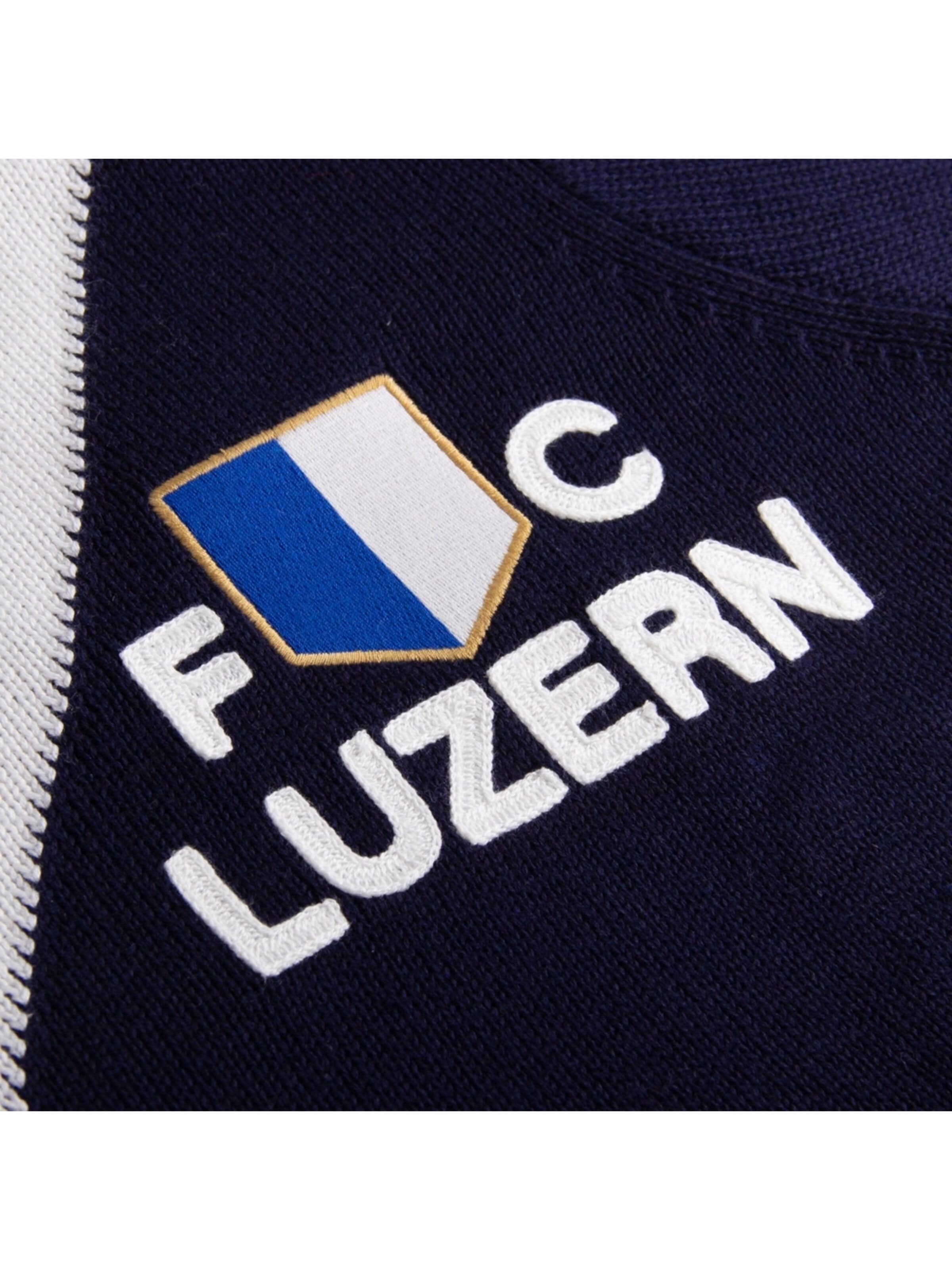 COPA FOOTBALL Sportjas 'FC Luzern 1959 - 60 Retro Voetbaljack' in Blauw