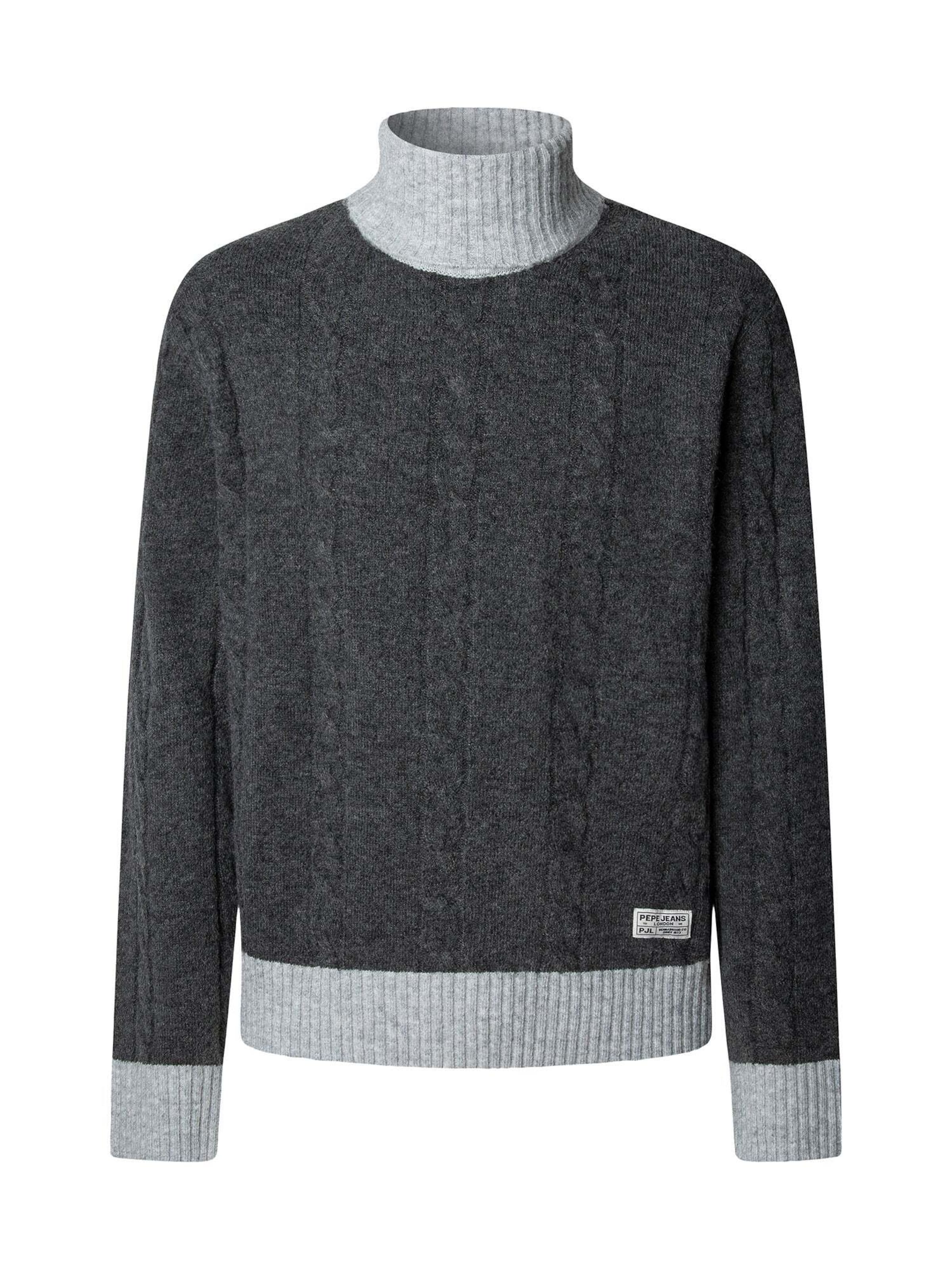 Pepe Jeans Pullover 'Purcel' in Grau: Vorderseite