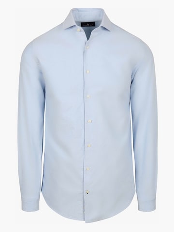 Steppin' out Regular Fit Hemd‌ in Blau: Vorderseite
