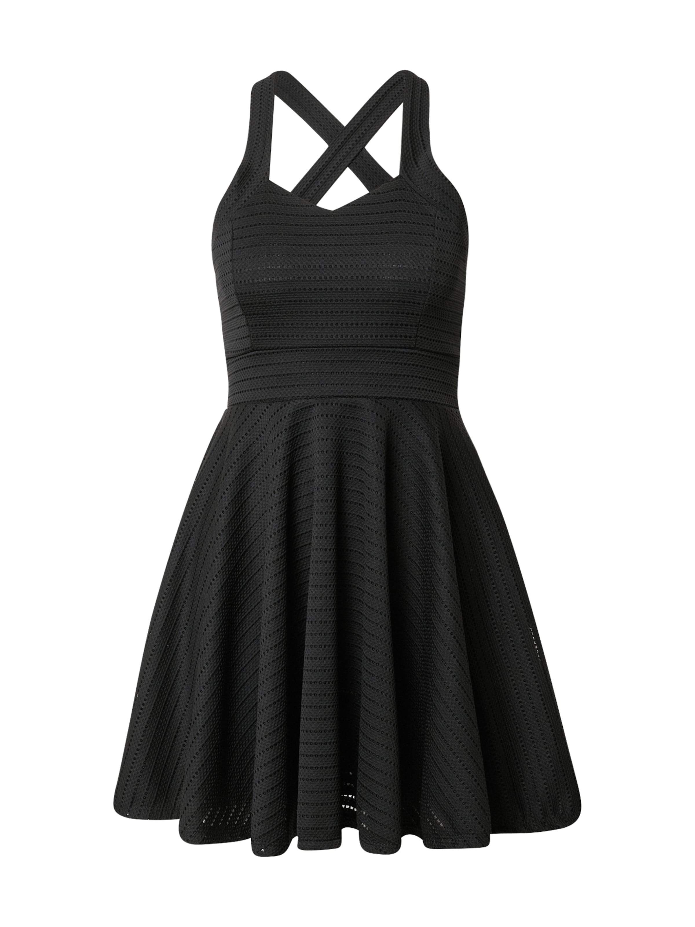 WAL G. Φόρεμα 'VIKKI' σε μαύρο: μπροστά