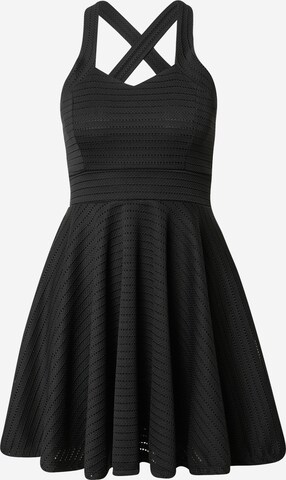 Robe 'VIKKI' WAL G. en noir : devant