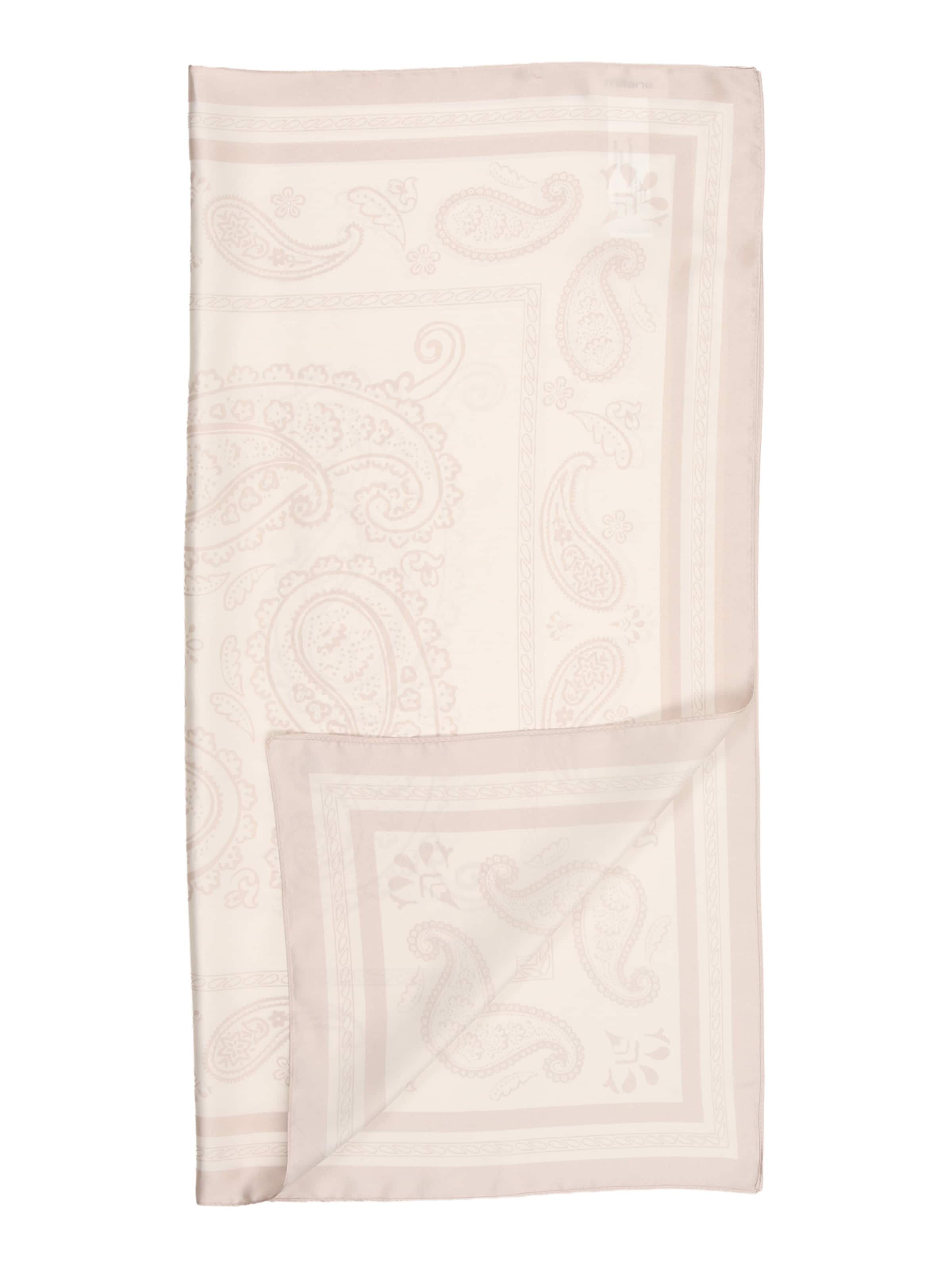 millane Tørklæde i gammelrosa / offwhite, Produktvisning