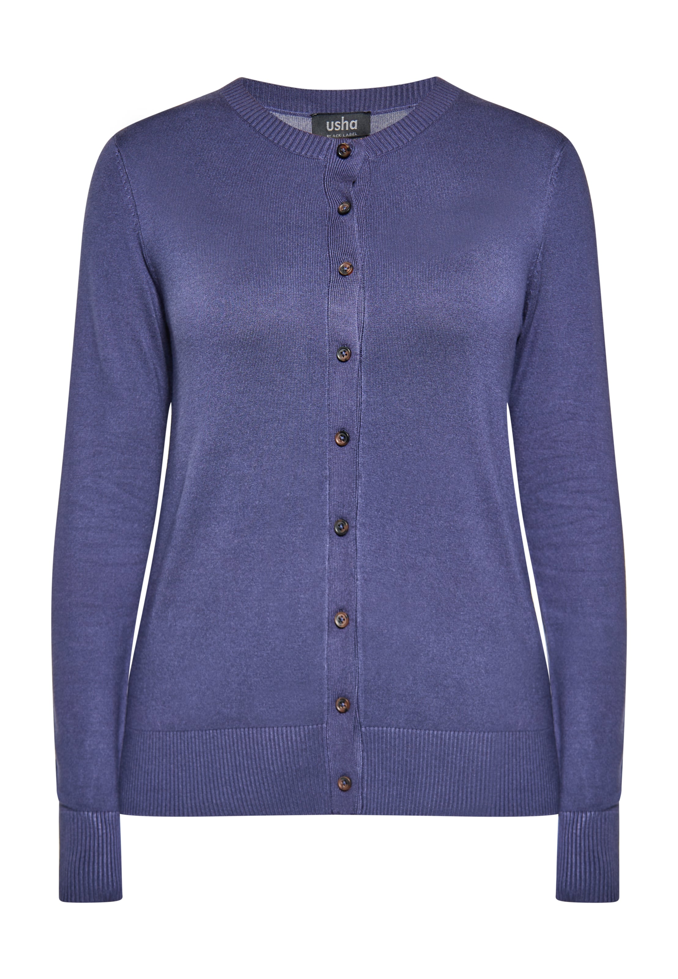 usha BLACK LABEL Kampsun, värv sinine: eest vaates