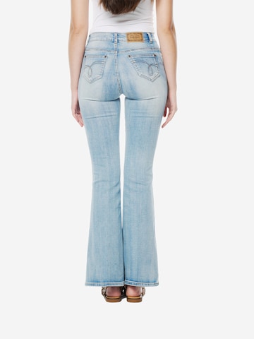 évasé Jean KOROSHI en bleu