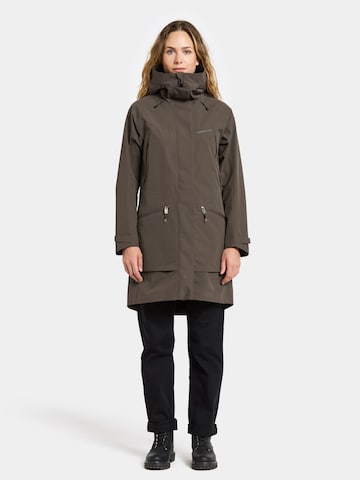 Didriksons Outdoormantel 'Ilma' in Braun