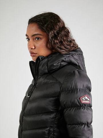 Superdry Vinterjakke 'Fuji' i sort