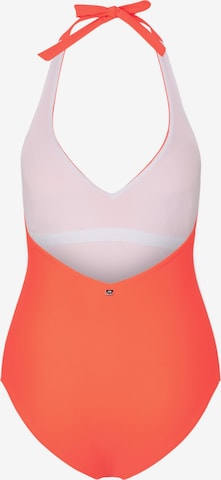 Bogner Fire + Ice Bralette Swimsuit 'Zahara' in Orange