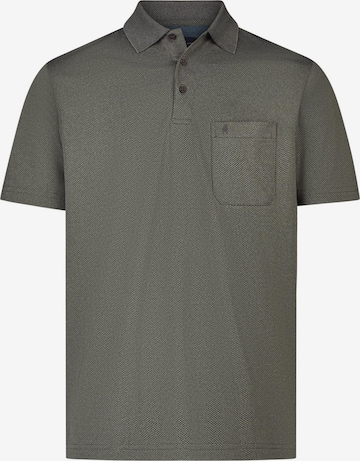 Ragman Shirt 'Basic' in Grau: Vorderseite