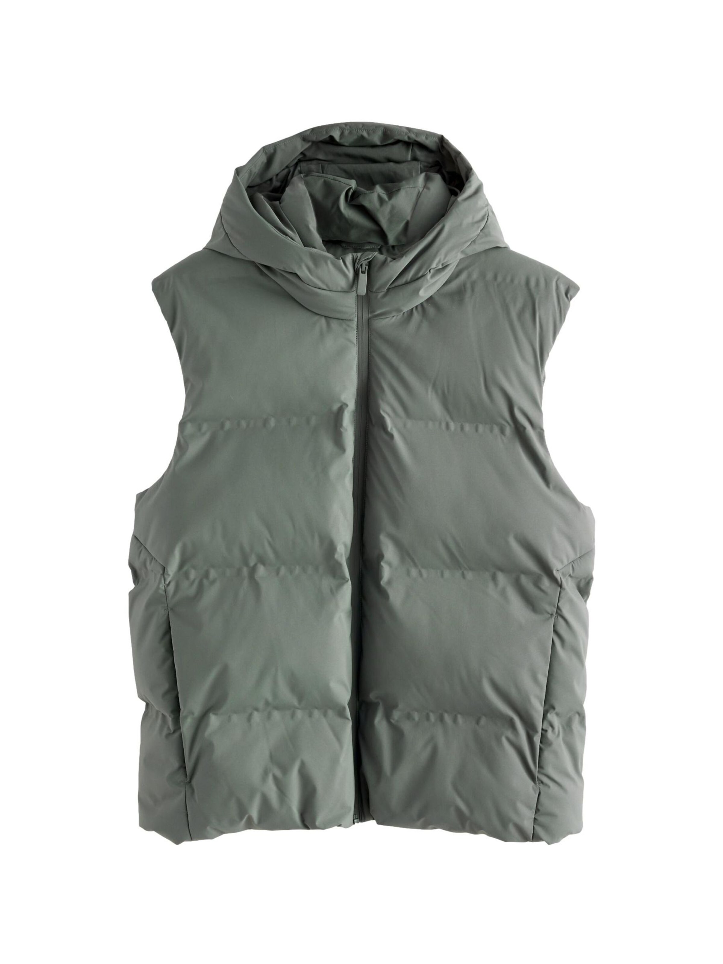 Next Weste in Grün: Vorderseite