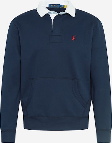 Sweat-shirt Polo Ralph Lauren en bleu : devant