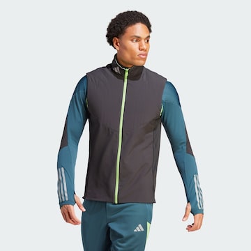 ADIDAS PERFORMANCE Sportbodywarmer 'Tiro 23 Competition Winterized' in Zwart: voorkant