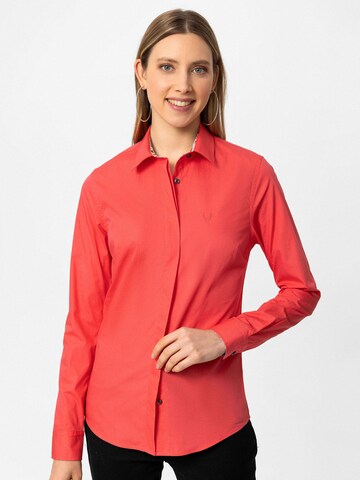Camicia da donna di By Diess Collection in rosa: frontale
