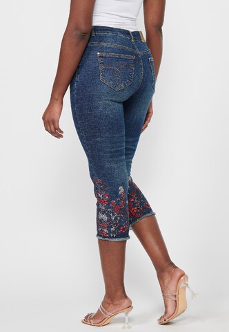 KOROSHI Skinny Jeans in Blau