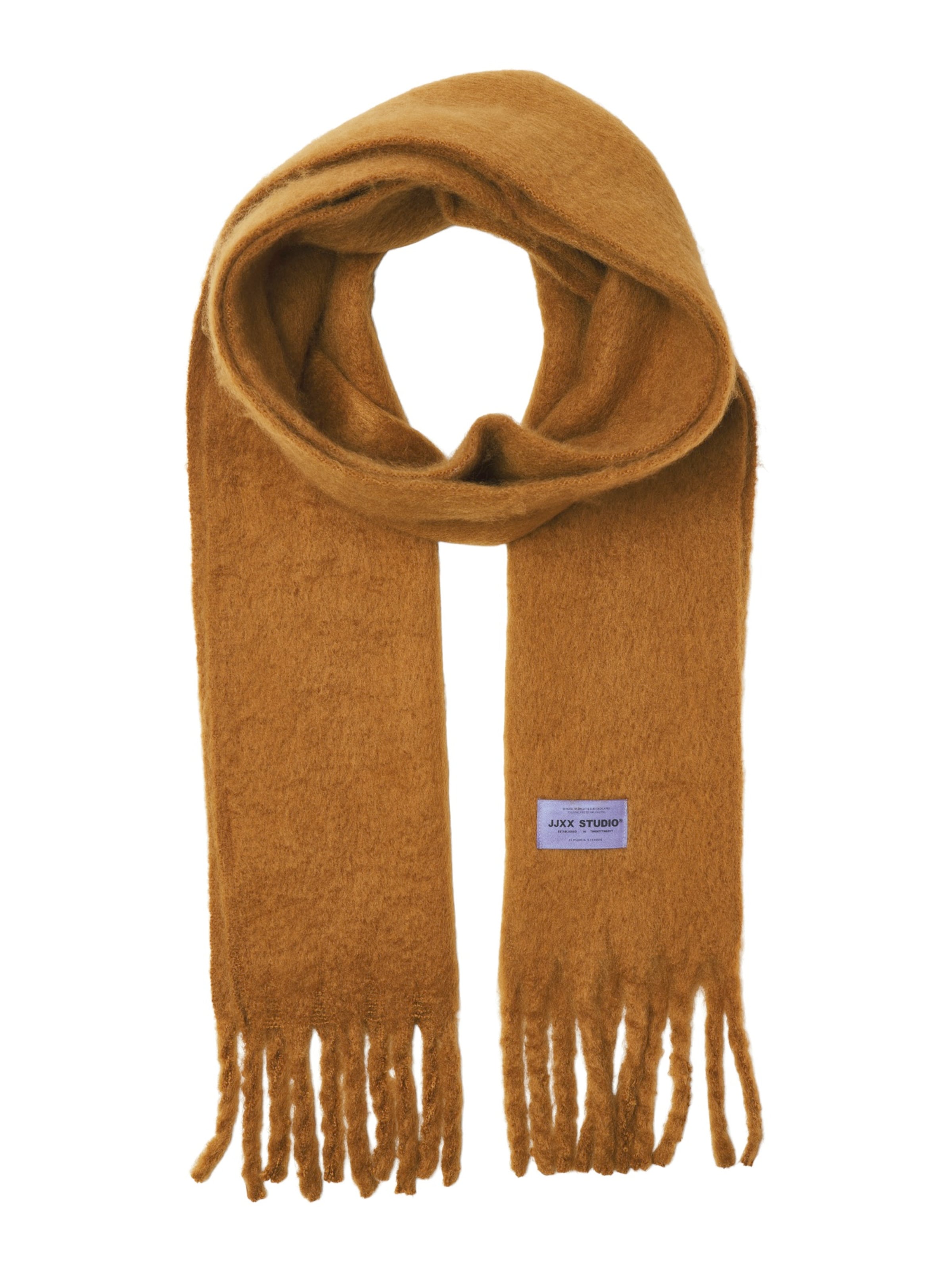 JJXX Šála 'JXLeslie' – hnědá: přední strana