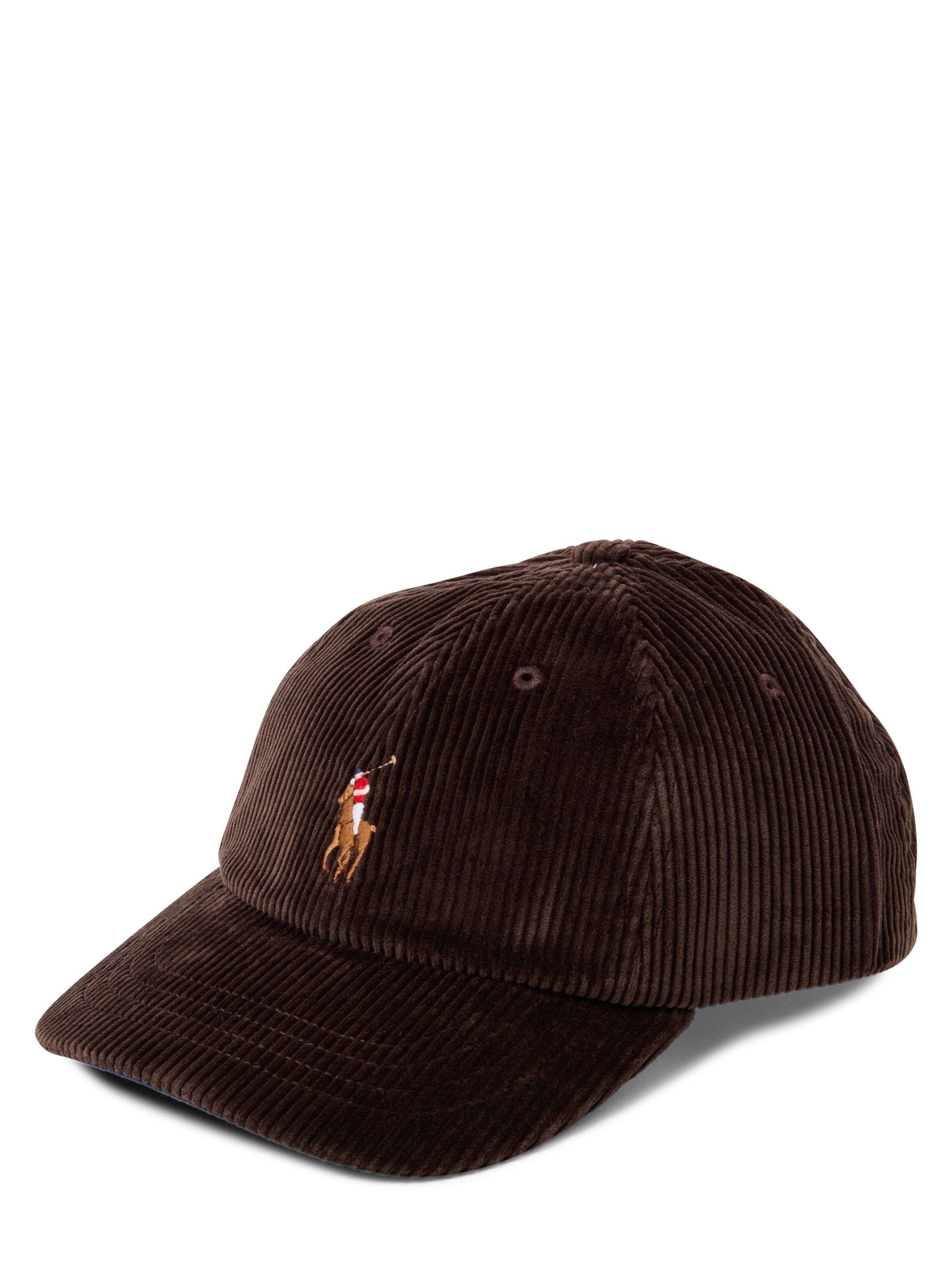 Casquette Polo Ralph Lauren en marron : devant